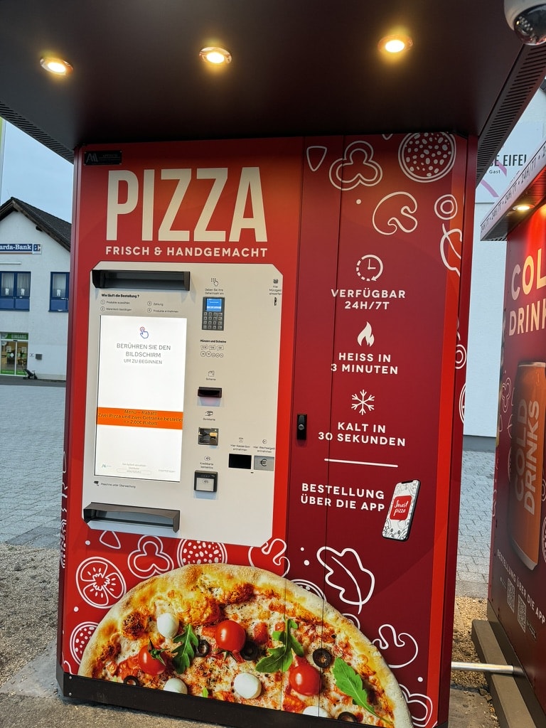 Ein Pizzaautomat in Gerolstein