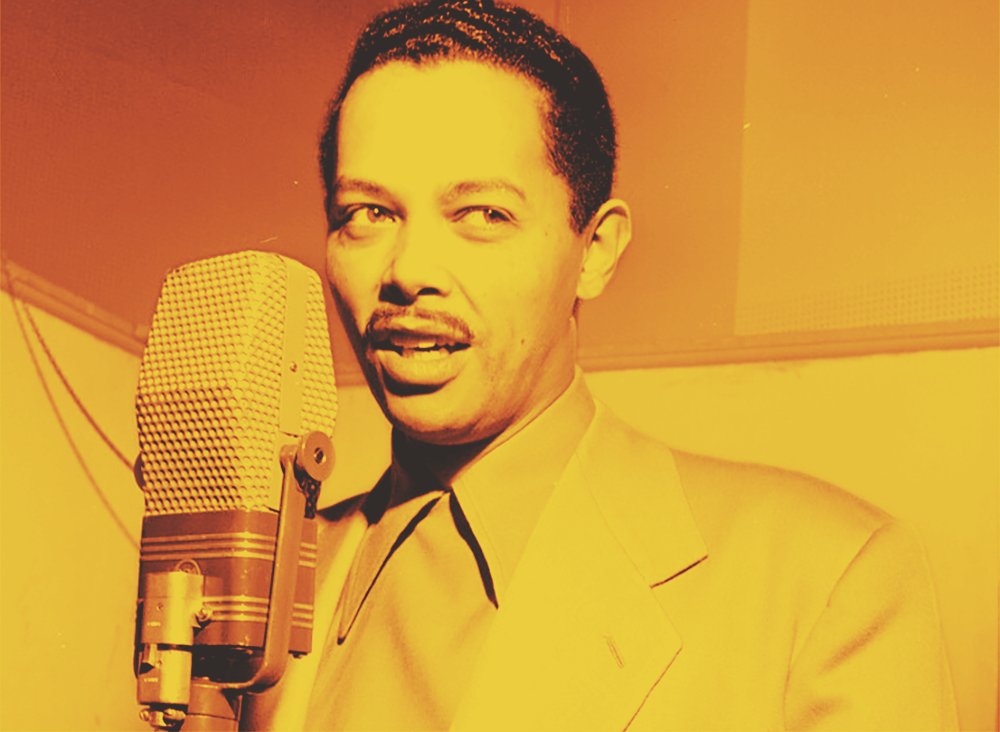 Jazz singer Billy Eckstine.