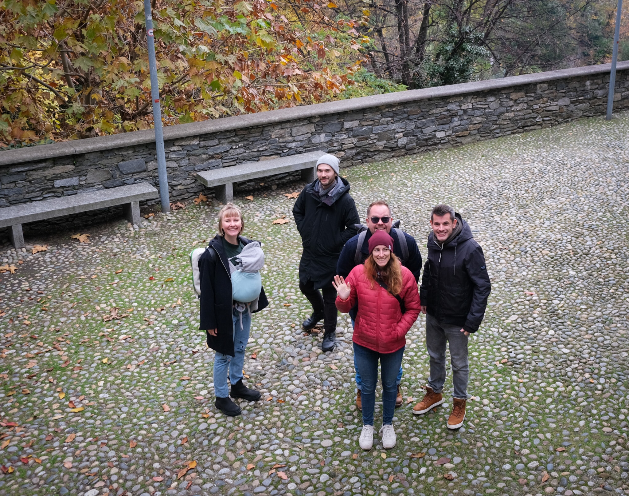 Gruppen-Foto vom required Team