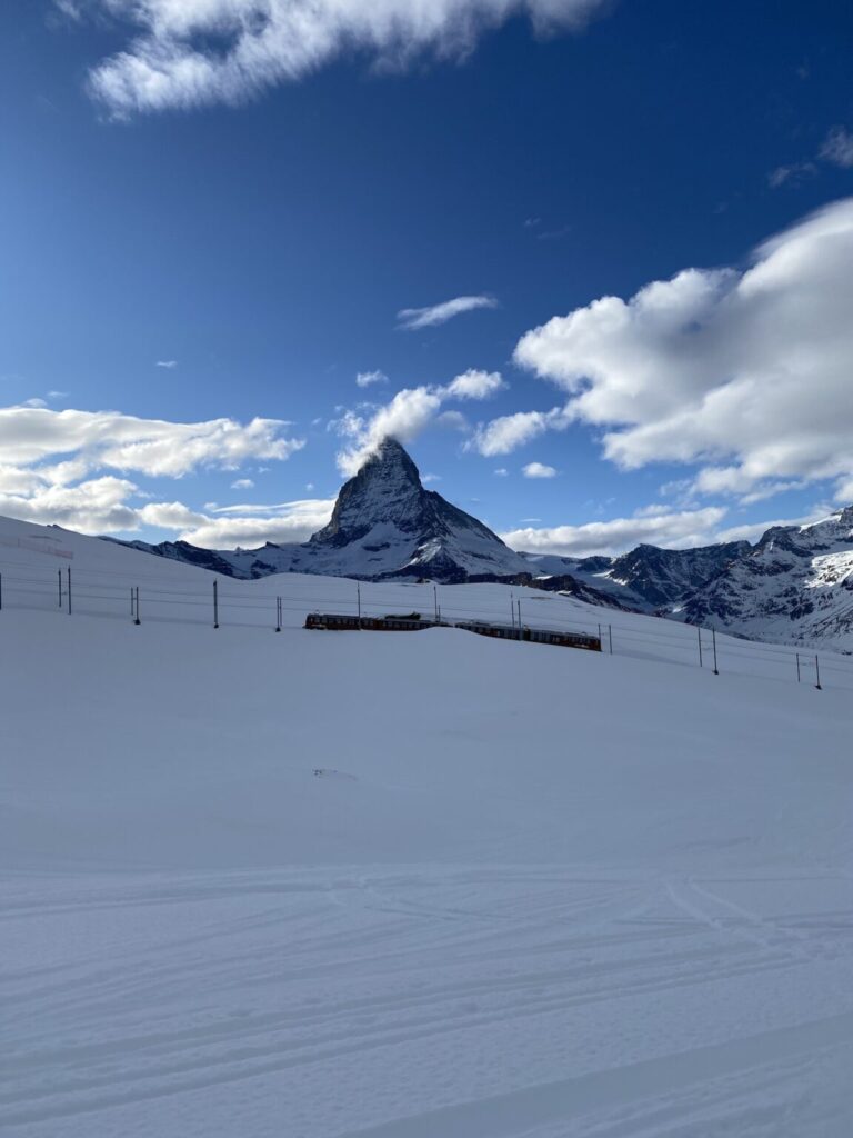 Das Matterhorn in der Nähe von Zermatt.
