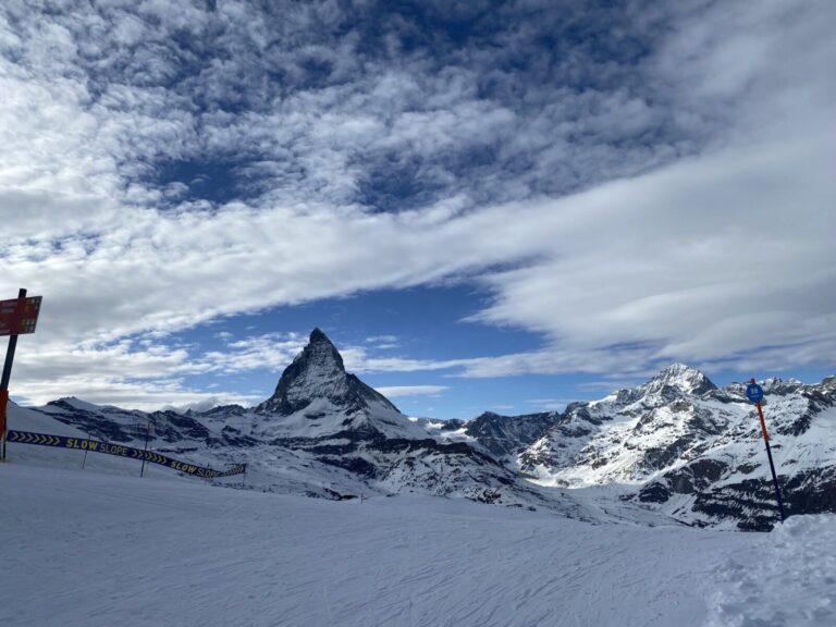 Das Matterhorn in der Nähe von Zermatt.