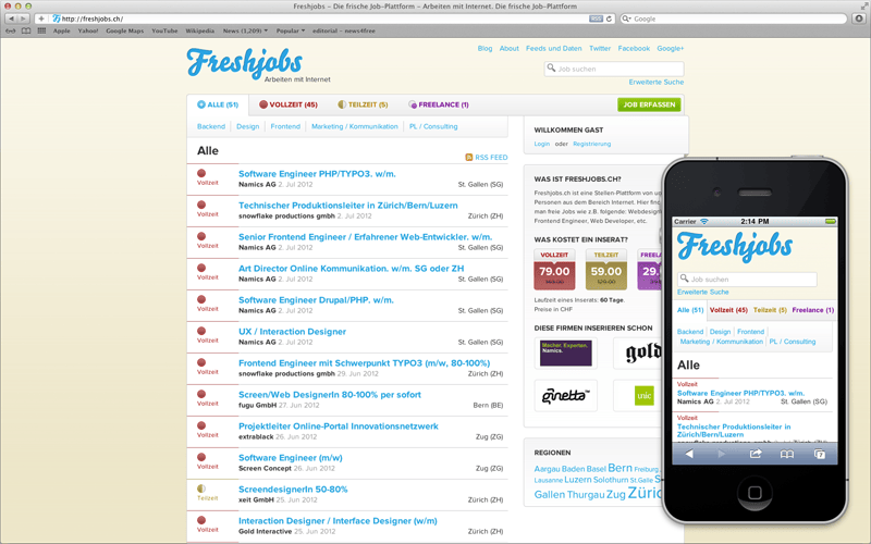 Freshjobs Design 2011