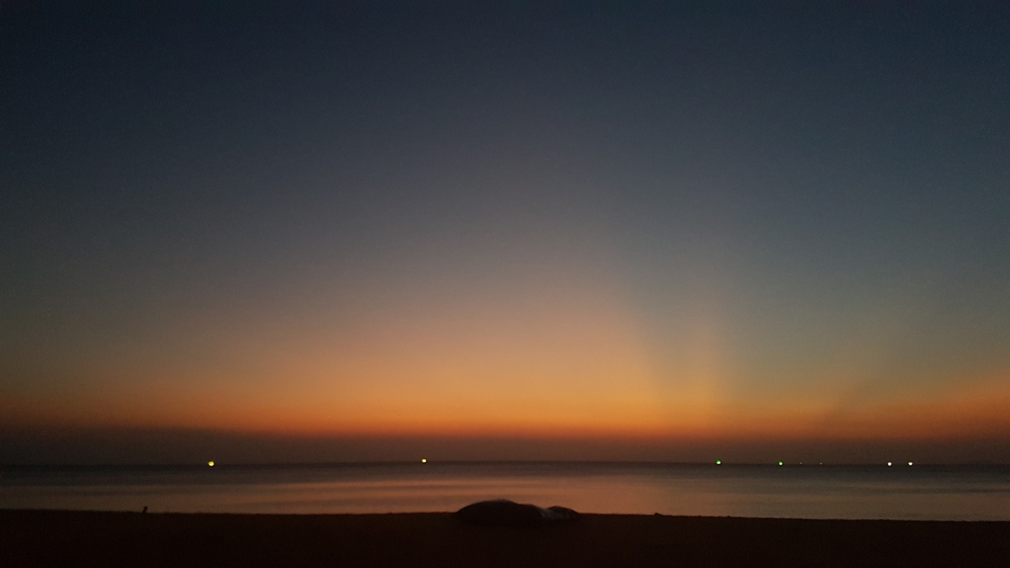 A sunset in Ko Lanta