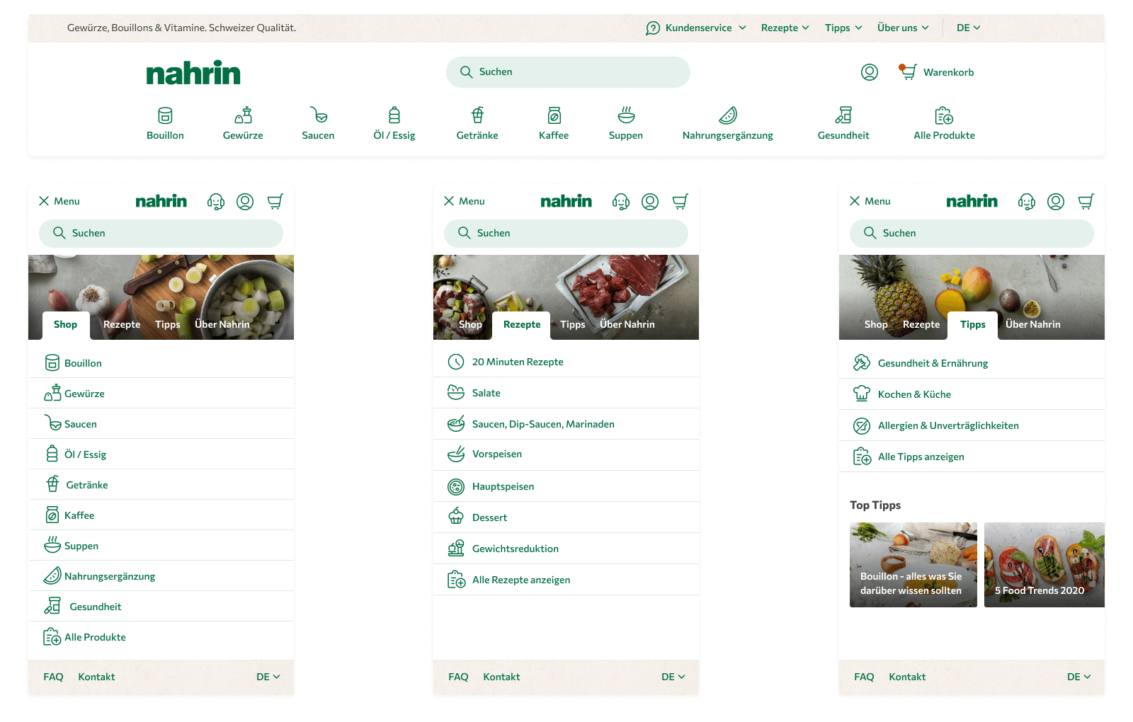 Cross-device navigation.
