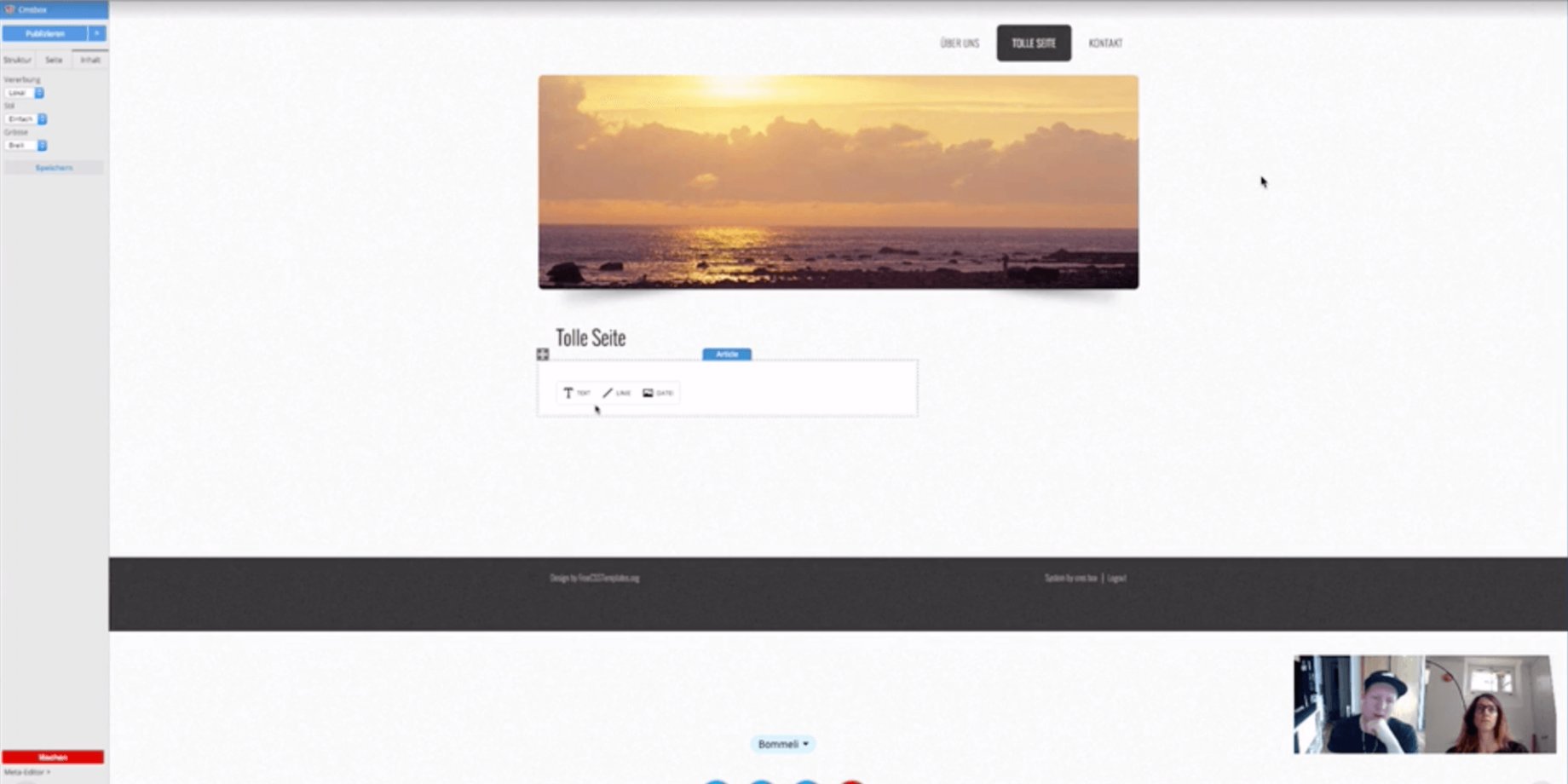 Remote User Test der CMSBOX via Skype