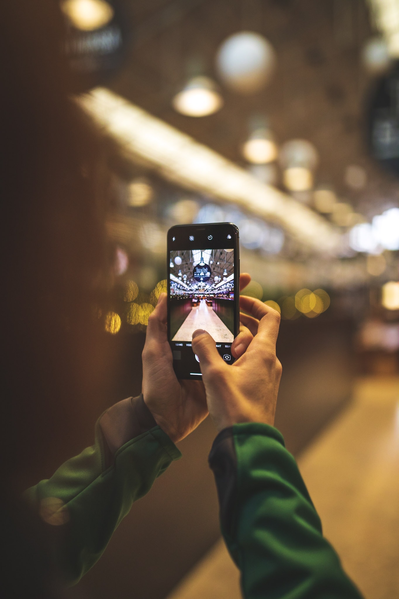 Capturing sights in Lisbon