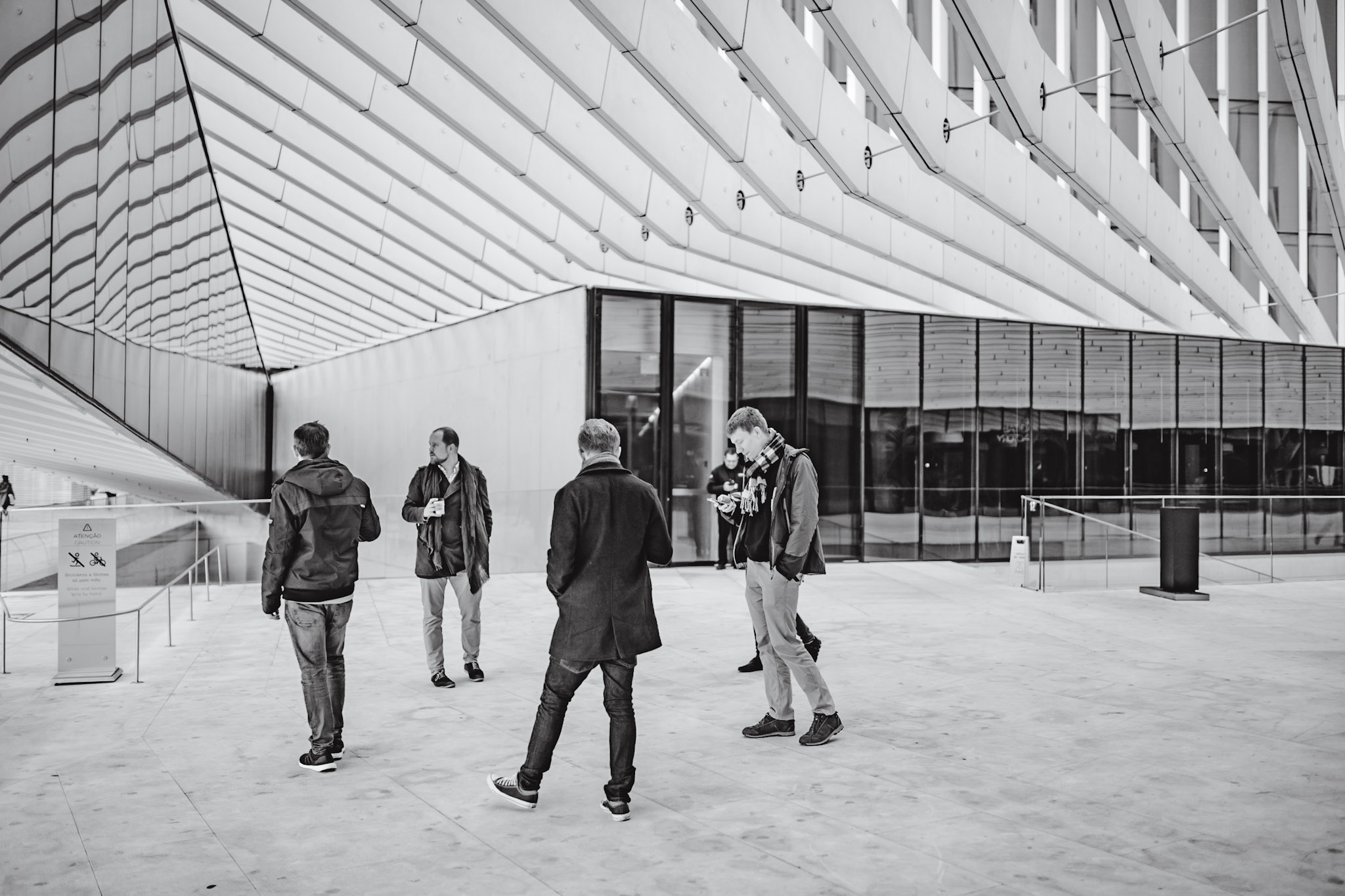 The required team on sightseeing tour