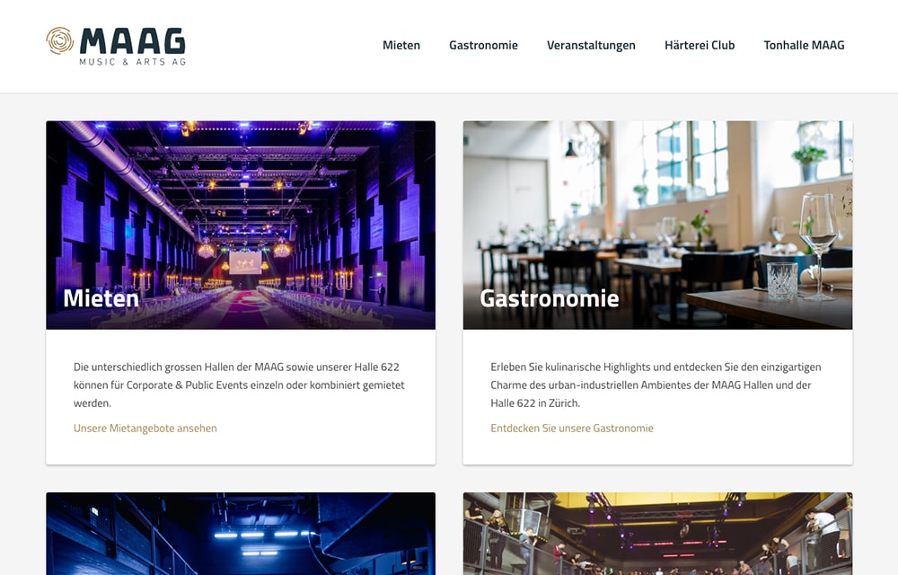 Maag multisite on a laptop