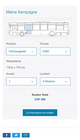Screenshot TrafficMedia auf einem Smartphone