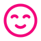 Icon of a smiley face