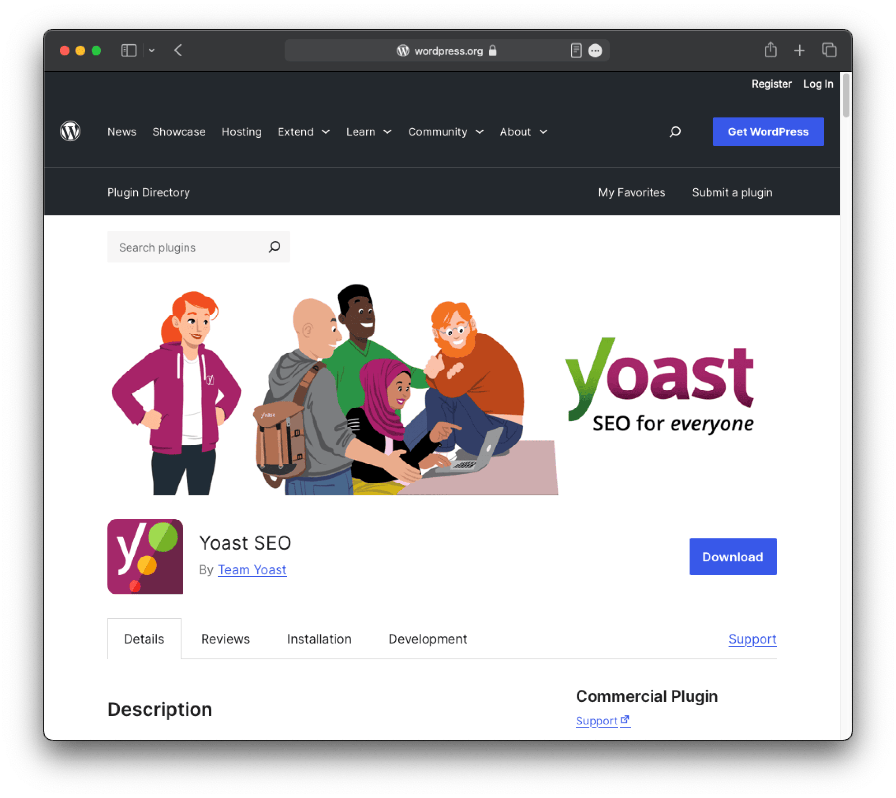 WordPress Yoast SEO Plugin