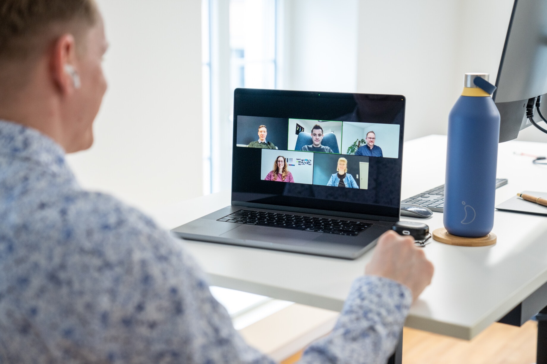 Strategie-Meetingmit unserem remote Team von WordPress-Experten