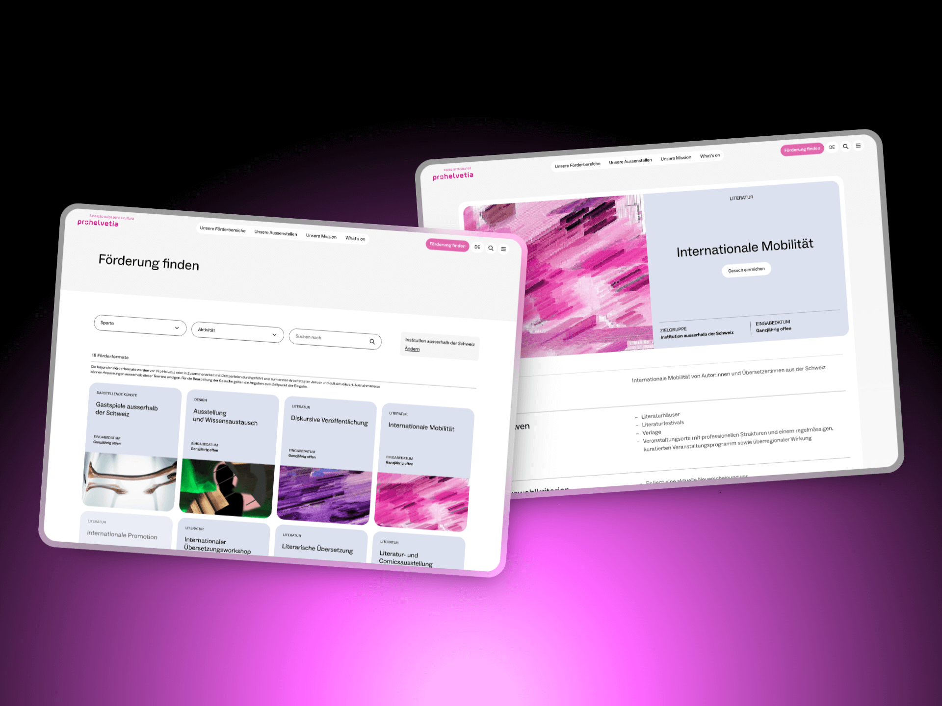 Pro Helvetia: Redefining the Digital Presence of Swiss Arts Council