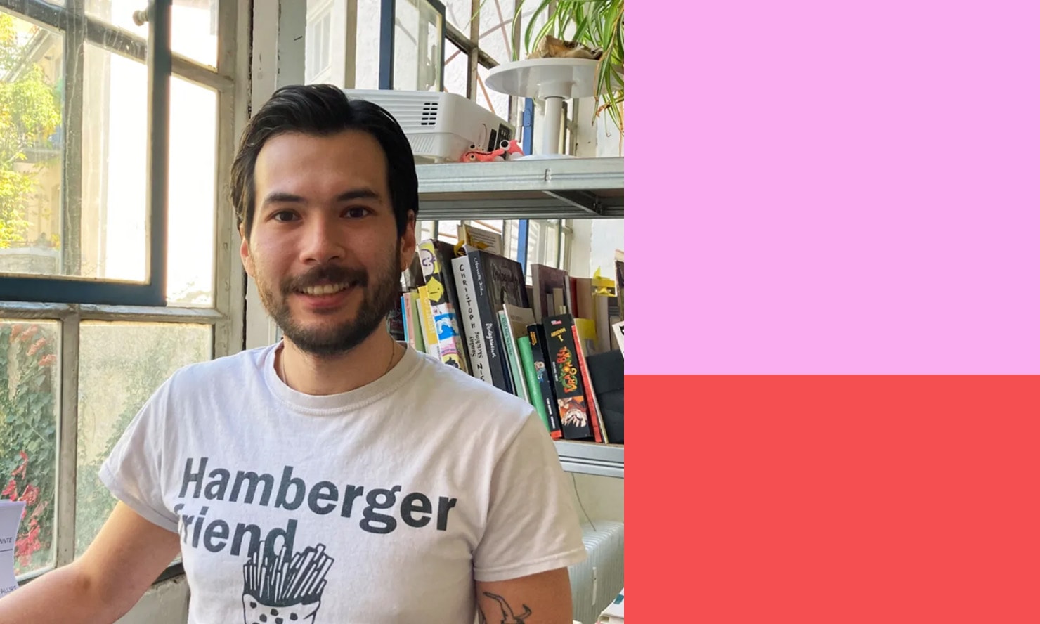 A portrait of Jeff Chi